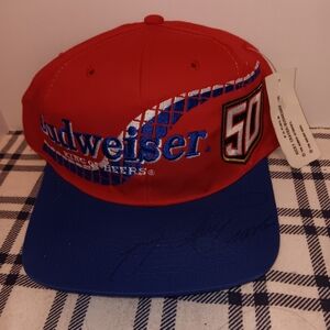 Budweiser Red and Blue Cap